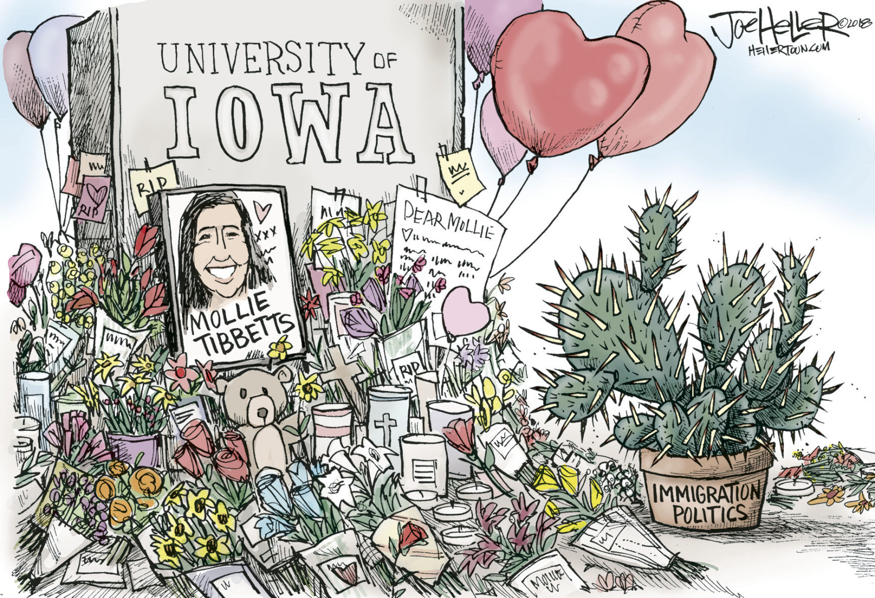 Mollie Tibbetts by Joe Heller